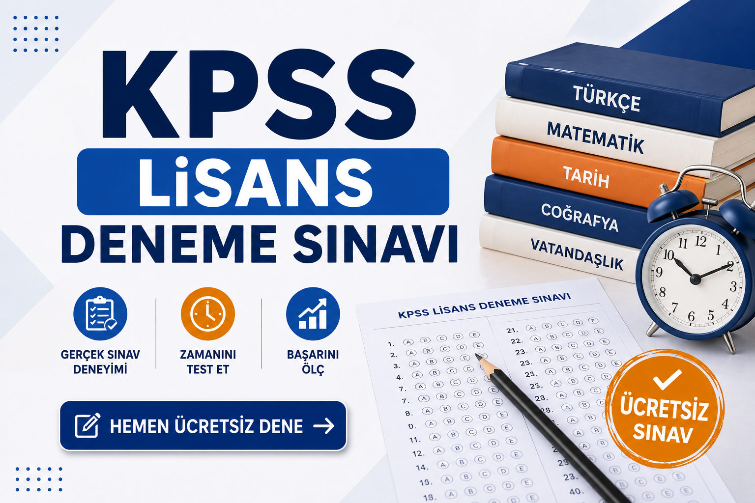 KPSS Lisans Deneme Sınavı