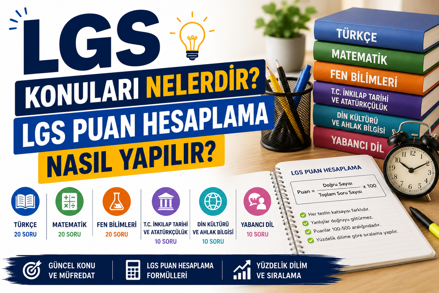 LGS Konuları Nelerdir? LGS Puan Hesaplama Nasıl Yapılır?
