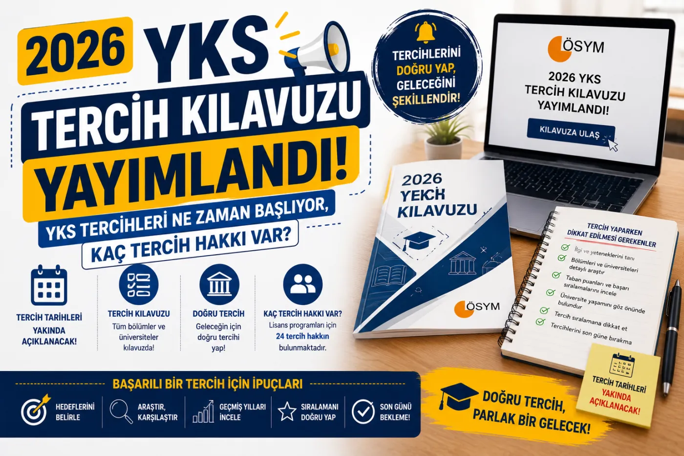 2026 YKS Tercihleri Sona Erdi — Sırada Ne Var?