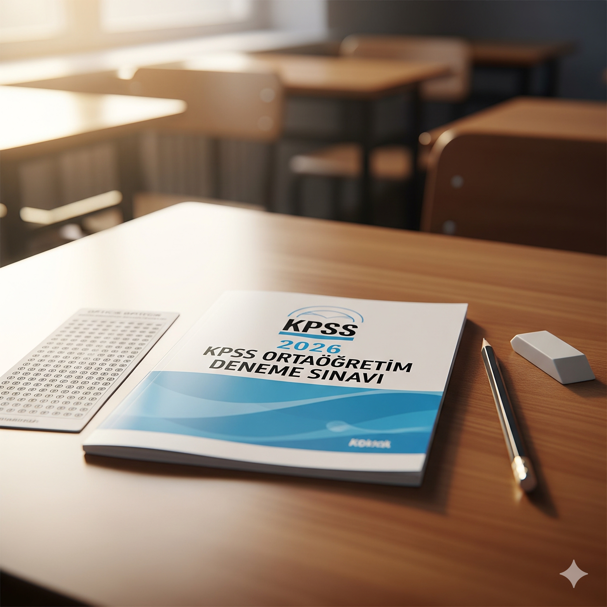 2026 KPSS Ortaöğretim (Lise) Genel Kültür Genel Yetenek Deneme Sınavı - 1 - Online Deneme Sınavı Görseli