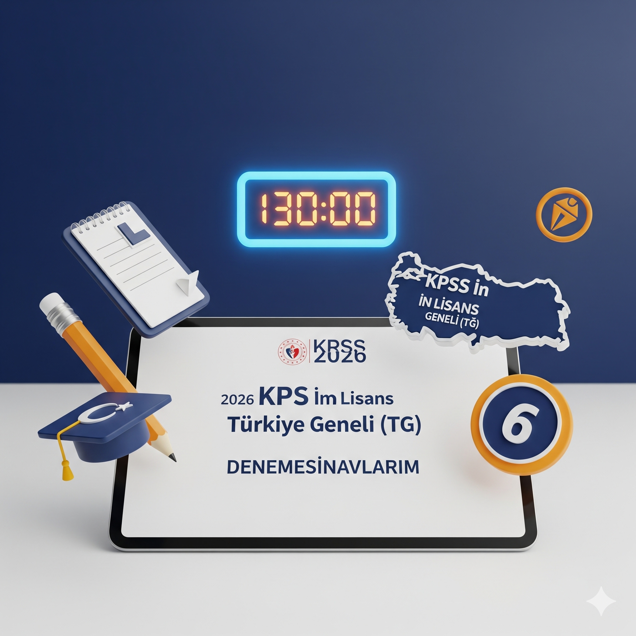 2026 KPSS Ön Lisans Türkiye Geneli (TG) Kondisyon Denemesi - 2 - Online Deneme Sınavı Görseli